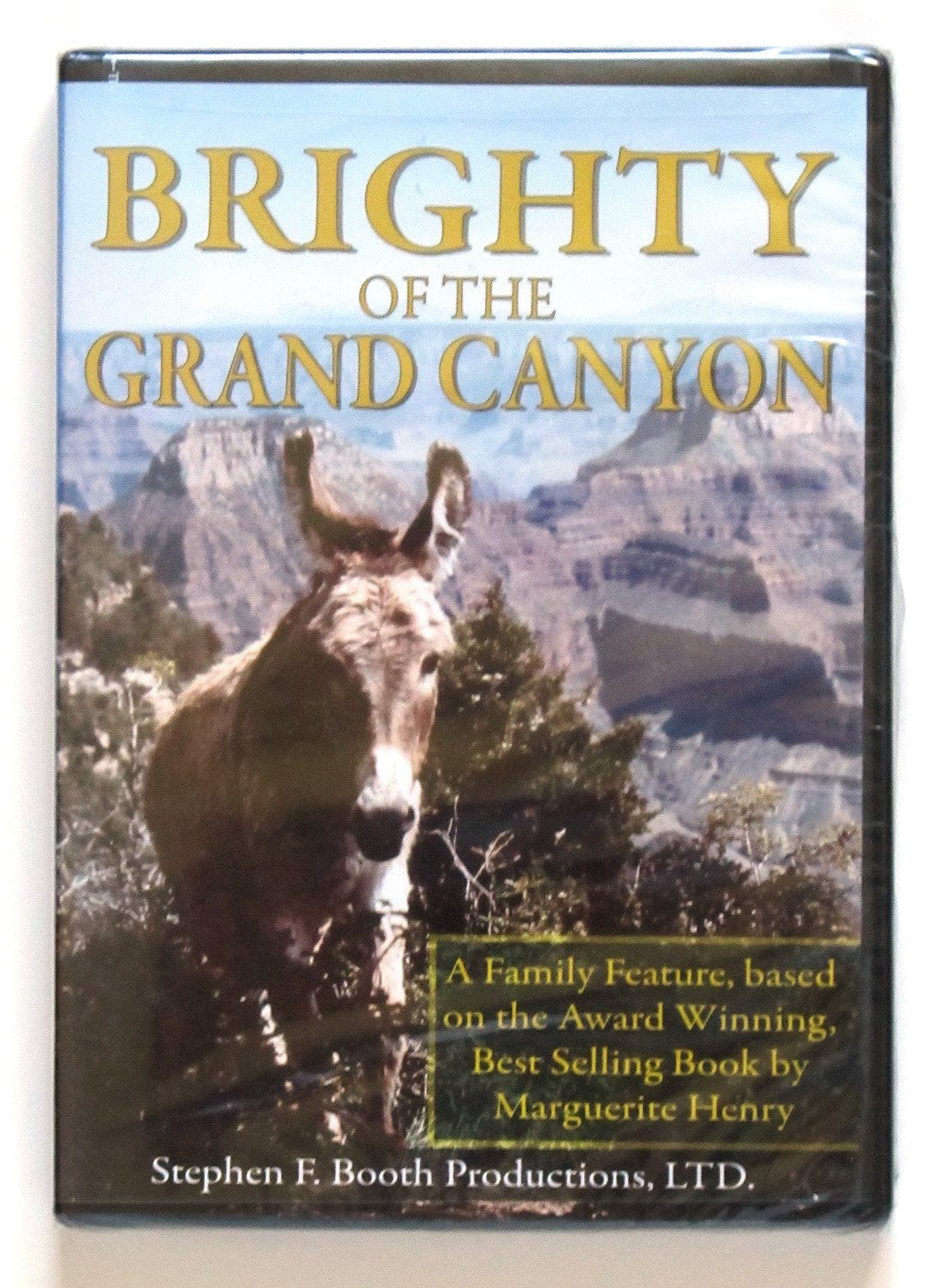 Brighty of the Grand Canyon 2011 - A family feature based on book by Marguerite Henry - includes bonus material about Grand Canyon and animals that live there - 8160